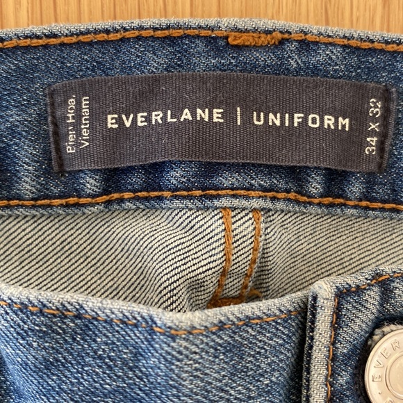 Everlane Uniform Straight Jean - Picture 2 of 4